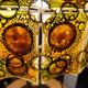 Felipe Derflingher table lamp, amber 1960,70