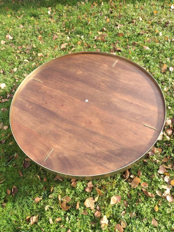 Table basse en manguier