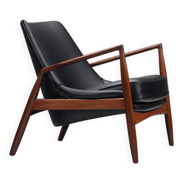 Fauteuil lounge 'Seal' d'Ib Kofod Larsen pour OPE Möbler Suède