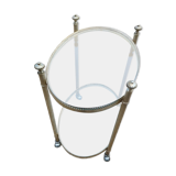 Old vintage rolling serving table