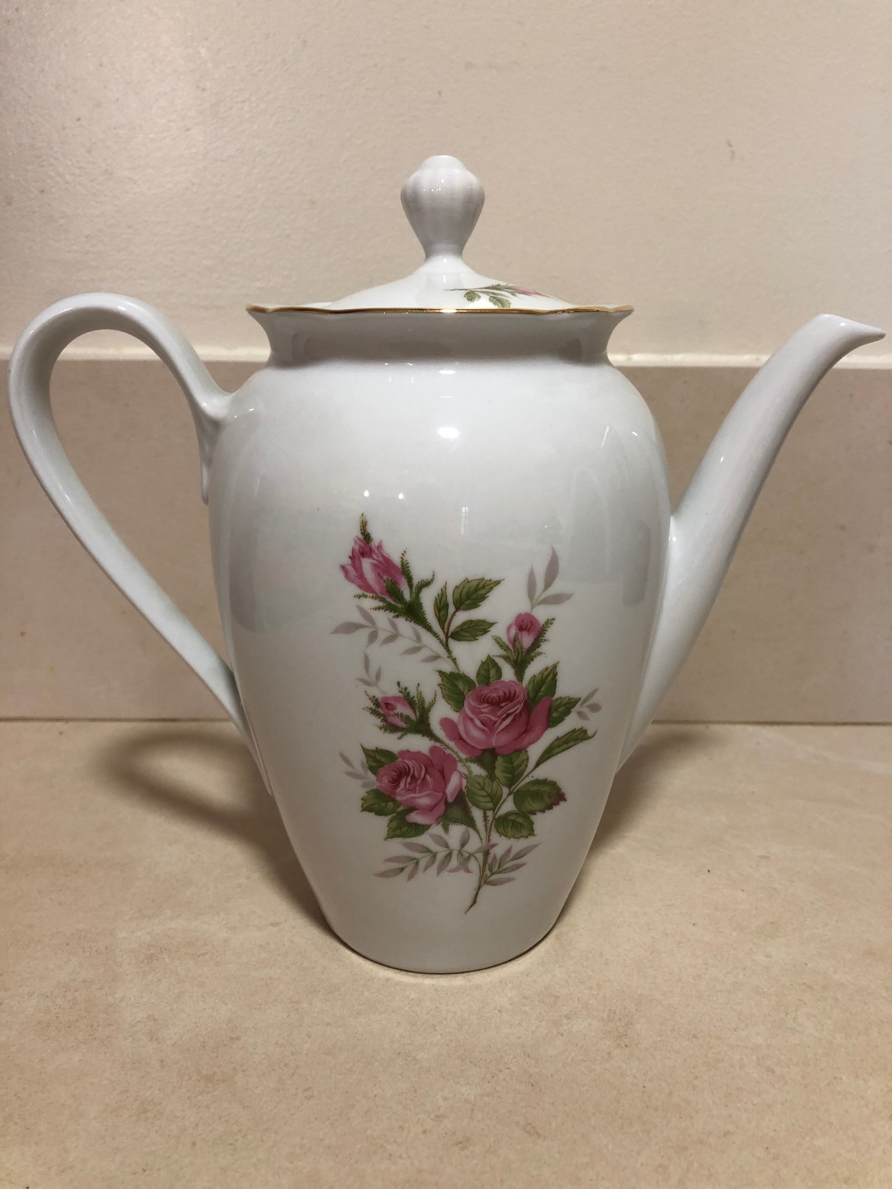 Bareuther porcelain teapot