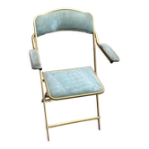Metal folding chair