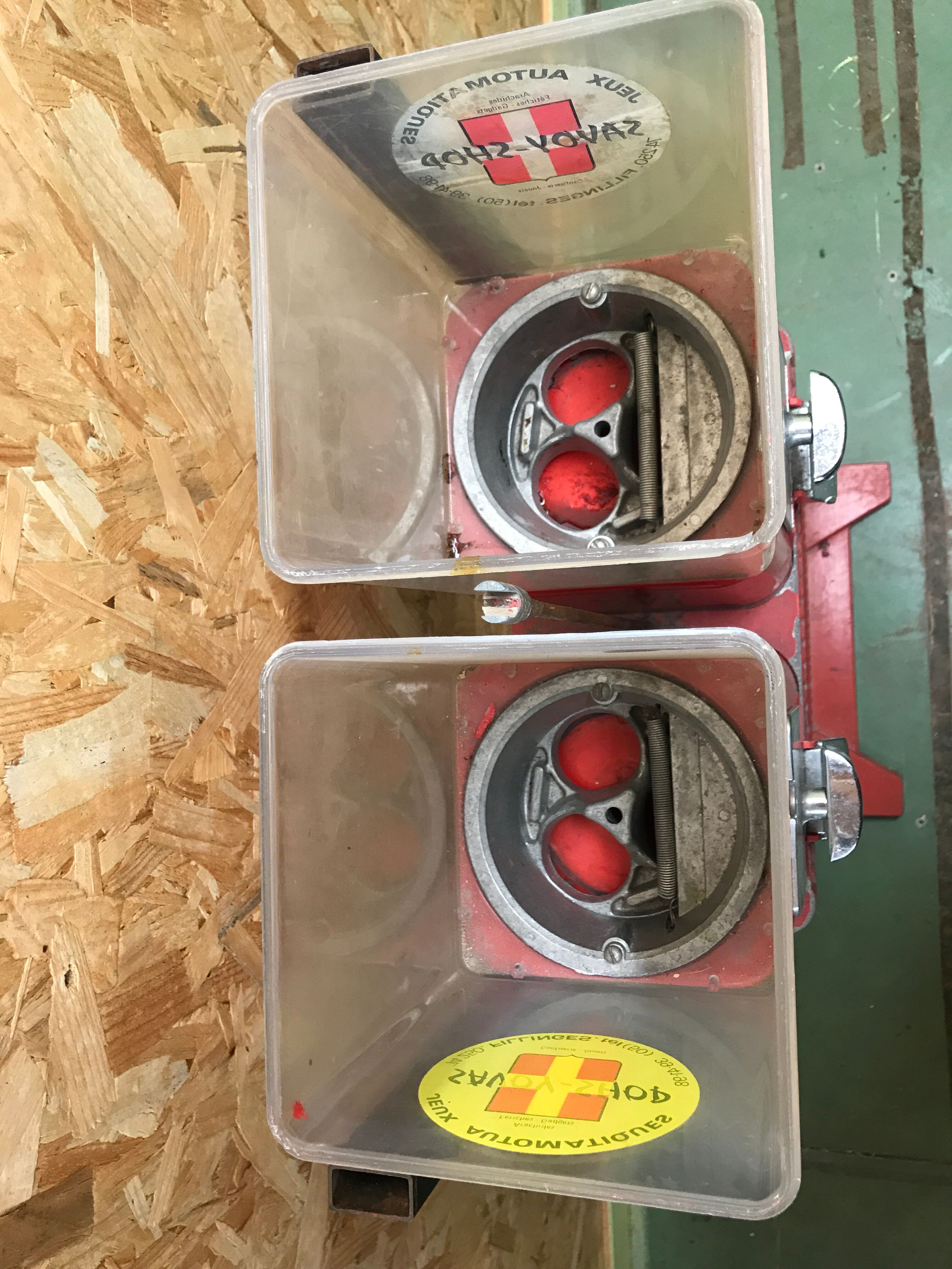 Double candy dispenser