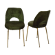 Paire de chaises Pelfran vert
