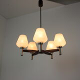 Mid-century big German chandelier, 1970's.