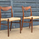 Paire de chaises par Arne Wahl Iversen