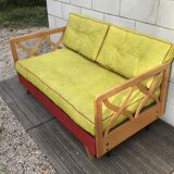 50/60s compact convertible sofa