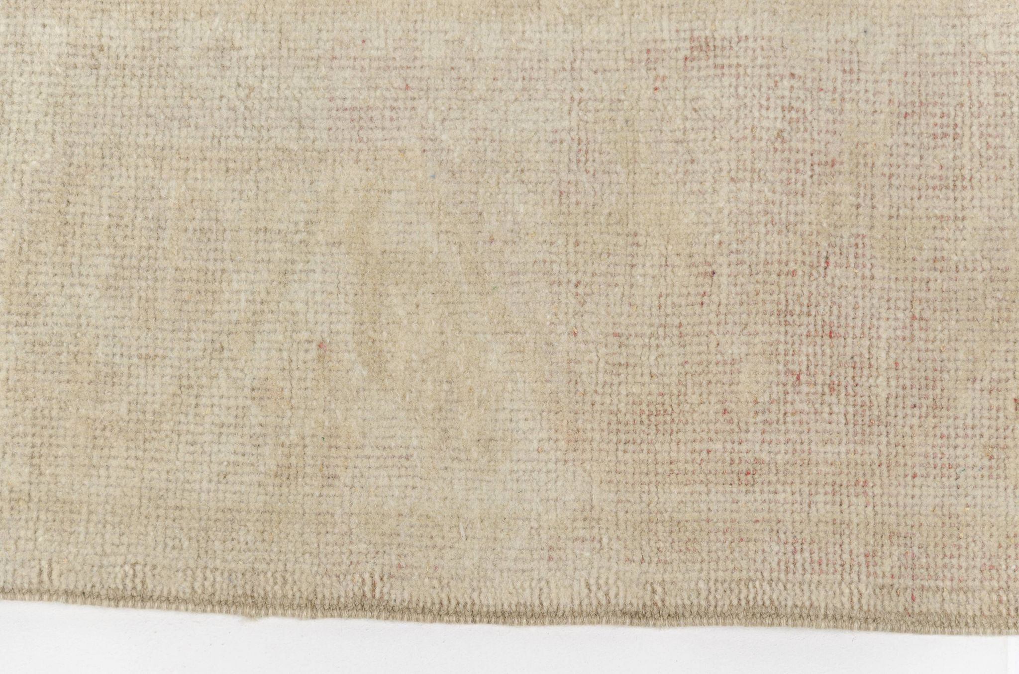 Tapis en laine anatolien vintage Oushak