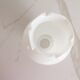Vintage white opaline glass lampshade 19.5 cm, 4467