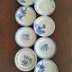 8 French earthenware dinner plates (Gien Sarreguemines Digoin Moulin des Loups Orchies)