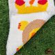 Tapis pour enfant en laine figurant un lion