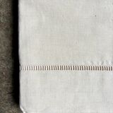 Linen-blend sheet with Venetian lace no. 5 ☐ 180 x 312 cm