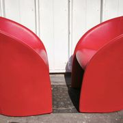 Paire de fauteuils Intervista, Poltrona Frau