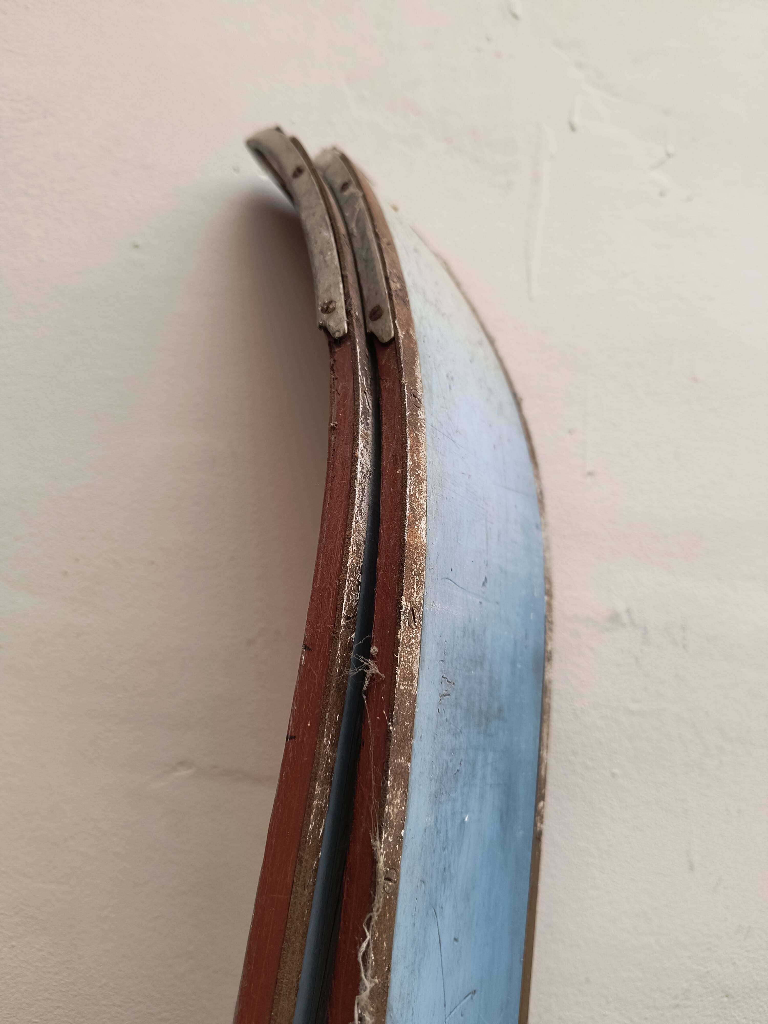 Vintage rossignol hickory olympic 41 skis pair