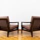 Mid Century Armchairs By Zenon Bączyk, 1960's, Set Of 2