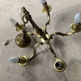 Louis XV style chandelier in bronze