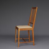 English arts & crafts oak side chair. 1930s