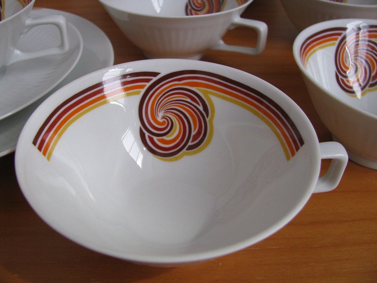 Coffee service from Bareuther Waldsassen Bavaria, 1970s