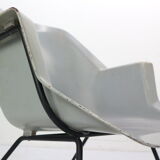 416 fiberglass shell armhair by Wim Rietveld & Andre Cordemeyer for Gispen, 1950