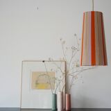 Garance model pendant lamp - hand-woven lamps - Unique woven yarn shade - t pendant lamp