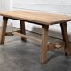 Faded oak table