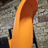 Set of 4 1970s Space Age armchairs