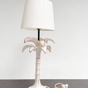 Palm tree lamp attributed to Tommaso Barbi, 1970s