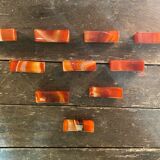 Set of 10 Vintage Agathe Table Knife Holders #D467