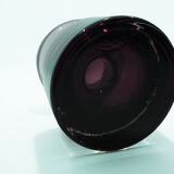 Vase violet scandinave en verre