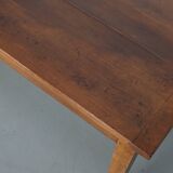 Antique Cherry Early 20th Century French Rustic Farmhouse Dining Table