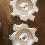 Wall lamps with rose window