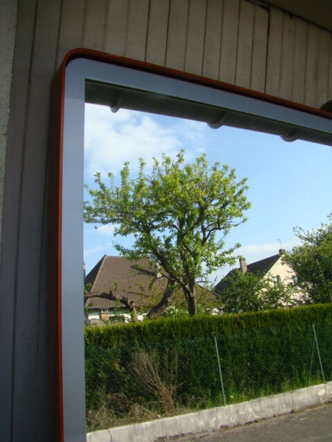 Large mirror vintage 70s size 190x80cm