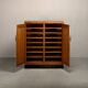 Cabinet d'archive en chêne moderniste, commode dans le style de l'École d'Amsterdam