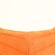 Sofa Togo designed Linge Roset Small Settee Juicy Orange Color