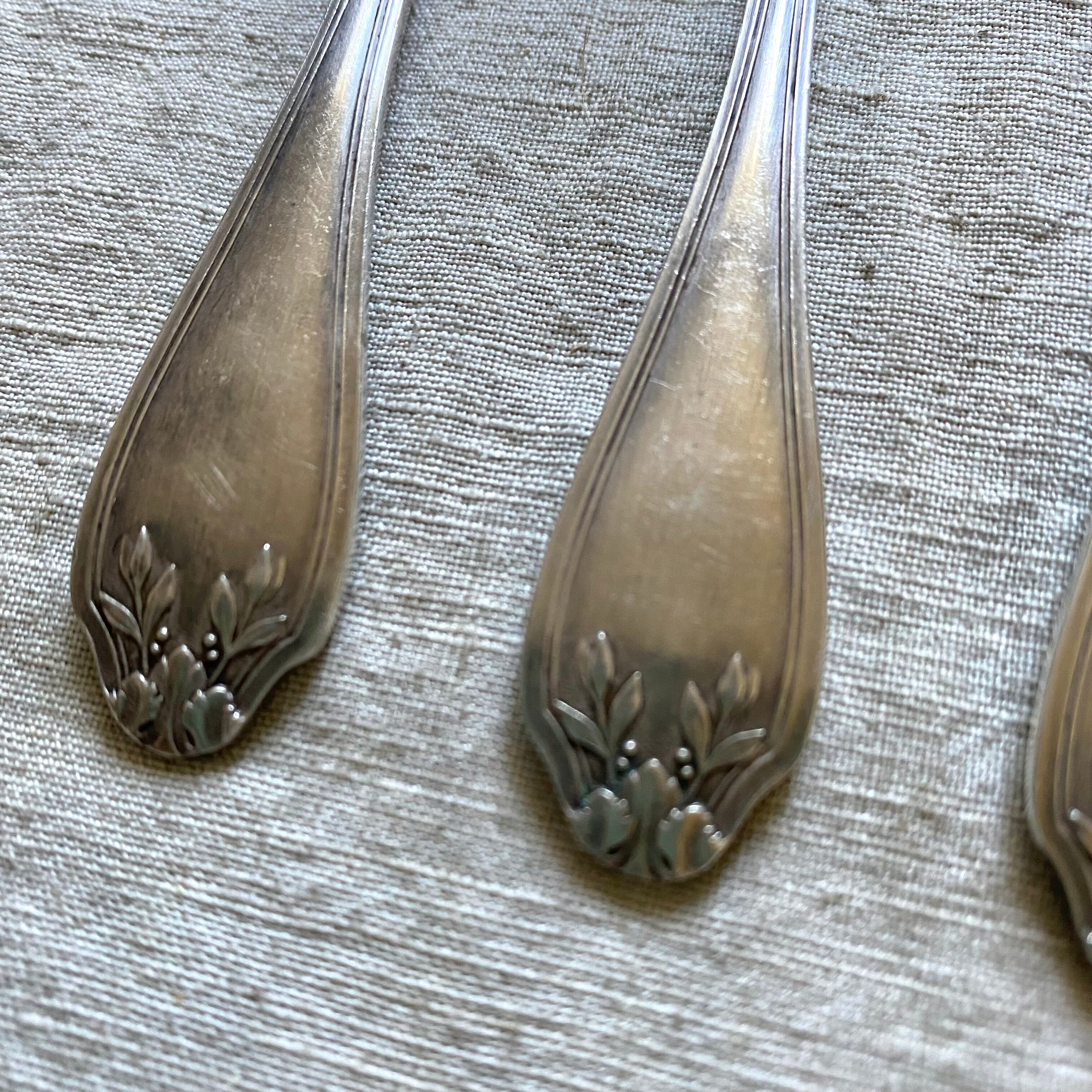 Old teaspoons