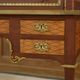 Louis XVI style cylinder desk in marquetry from the Napoleonic III period.
