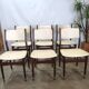 Lot de 6 chaises vintage