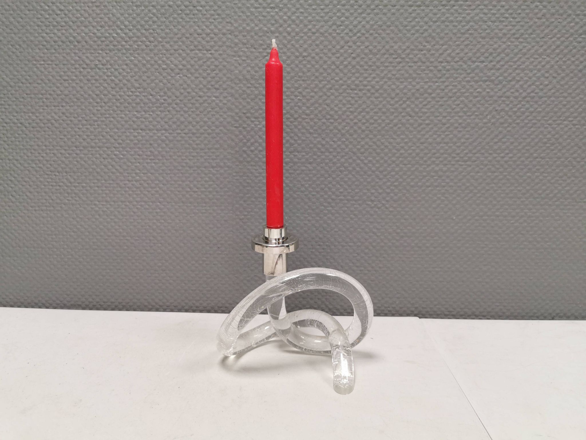 PRETZEL Candleholder by Dorothy Thorpe, 1950s.