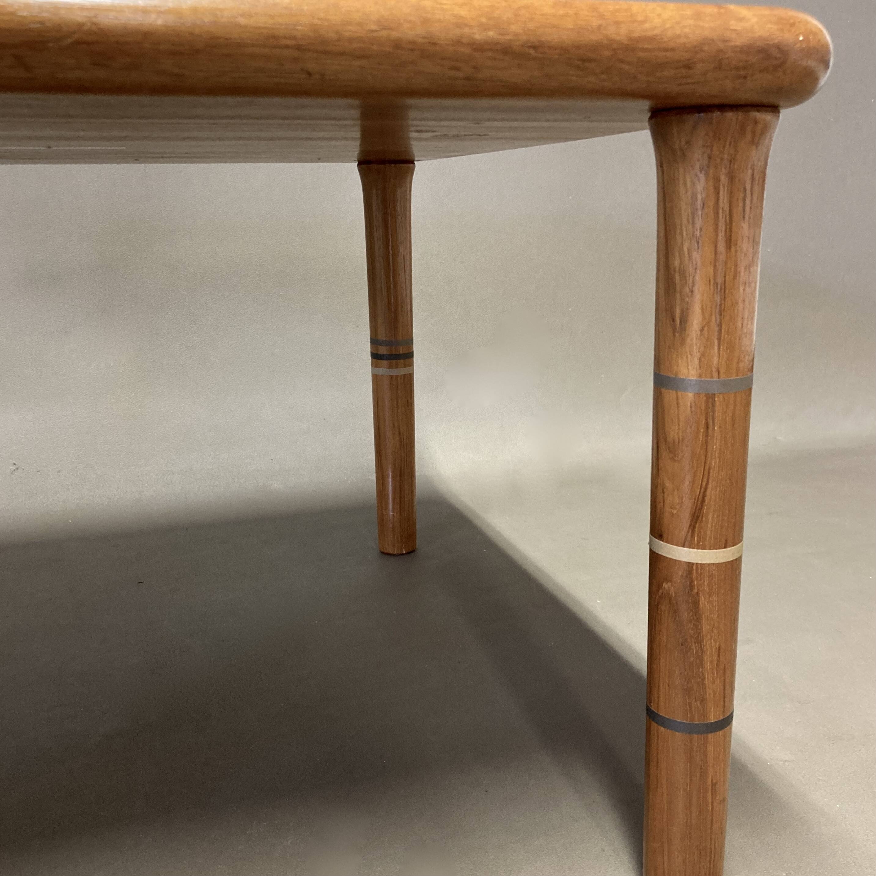 Scandinavian coffee table stamped design 1950.