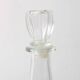 Vintage Italian Clear Glass Decanter / Marked “O.R. brevettato”