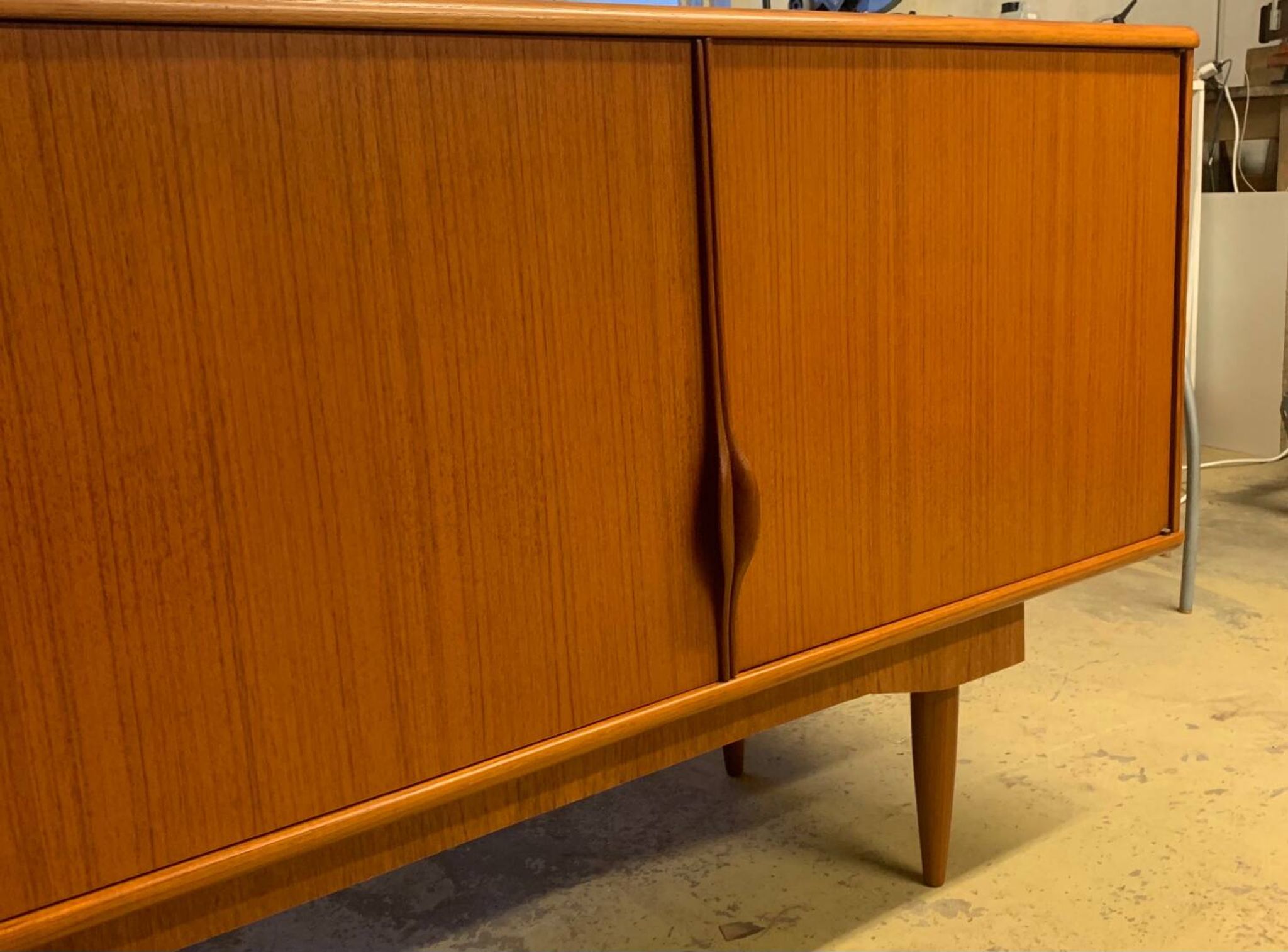 Enfilade scandinave vintage en teck