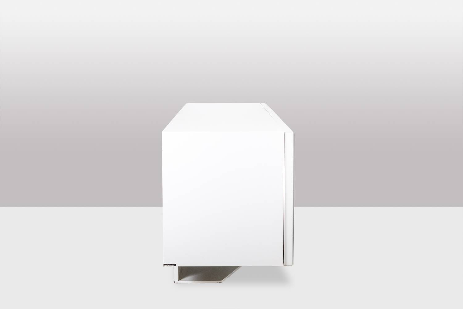 Roche Bobois. Enfilade « cinétique » noire et blanche. Années 1990.