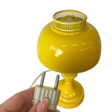 Miniature vintage yellow desk lamp