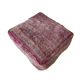 Vintage purple Berber pouf