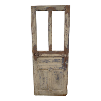 Wooden door old patina