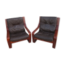 Pair of armchairs, Denmark, 1970s