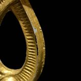 Pair of brass candlesticks