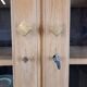 GLASS CABINET IN SOLID OAK