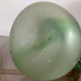 Pair of vintage glass paste ear vases