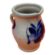 Pitcher grés d'alsace floral decoration